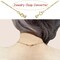 Magnetic Necklace Clasp Extra Strong, Gold and Silver Plated Magnet Jewelry Clasps Converters, Bracelet Extender for Women Seniors